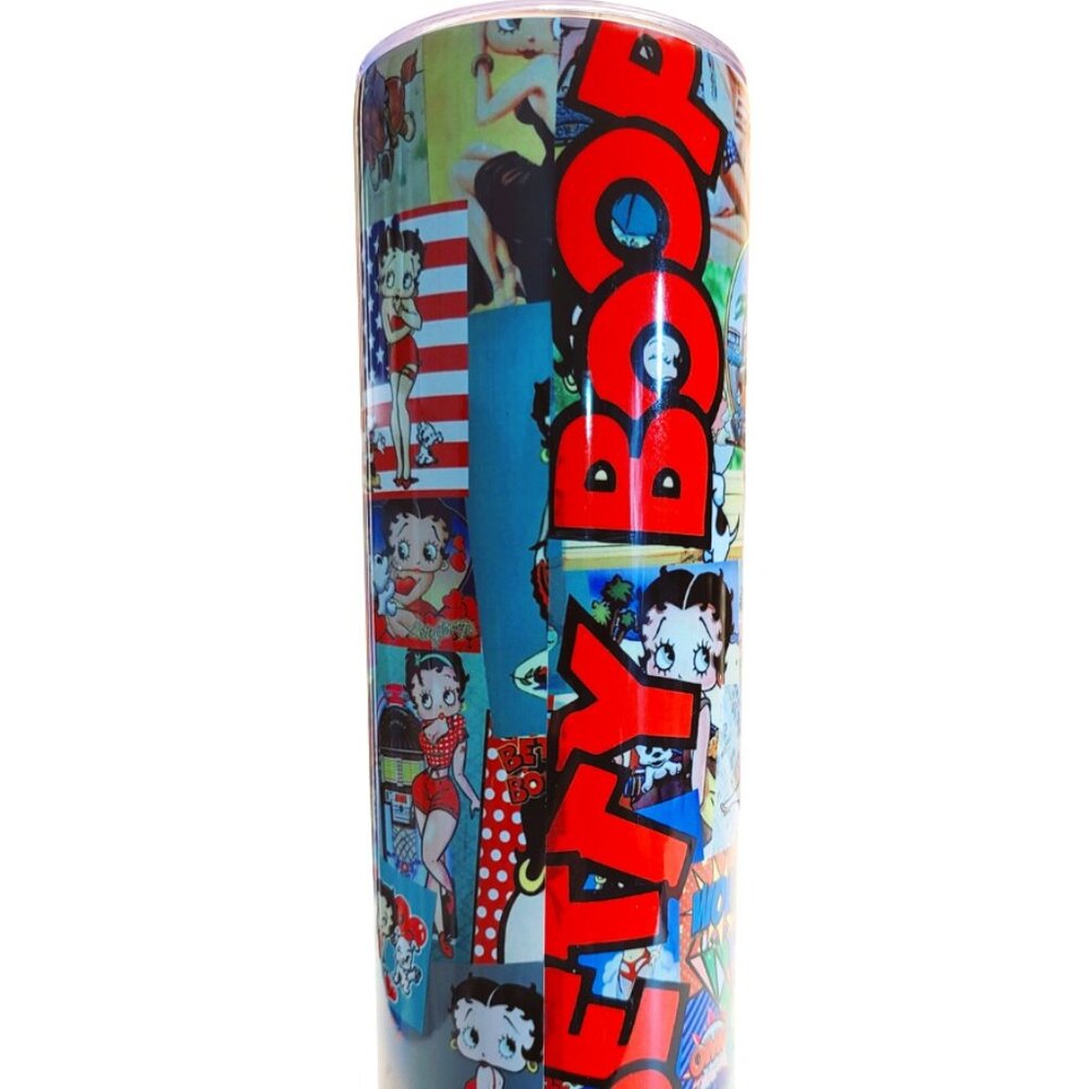 20 Oz Betty Boop Cartoon Drink Tumbler
